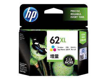 HP 62XL Tri-color Ink Cartridge - blistr