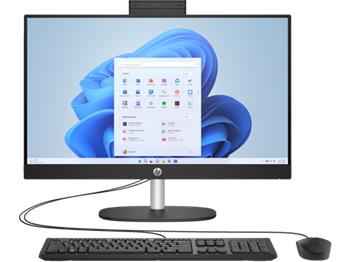 HP AIO 24-cr0001nc/24'' IPS FHD AG/Core i3-1315U/16GB/1TB SSD/Intel Graphics/5xUSB/1xHDMI/RJ45/65W/2y/WIN 11 Home/Black