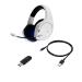HP HyperX Cloud Stinger Core - Wireless Gaming Headset (White-Blue) - PS5-PS4