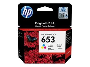 HP Ink Advantage Cartridge 653/Tri-color/200 stran