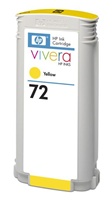 HP Ink Cartridge No. 72/Yellow/130ml