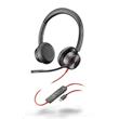 HP Poly BW 8225 MS Teams náhlavní souprava Stereo USB-C +USB-C/A