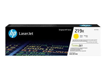 HP toner 219X/High Yield Yellow/2500 stran - poškozený obal
