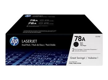 HP toner 78A/Black/2x2100 stran/2-pack