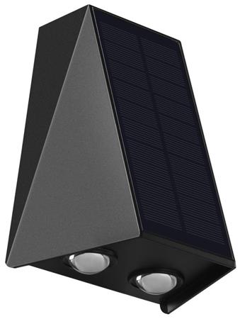 IMMAX WALL-4 venkovní solární nástěnné LED osvětlení se světelným čidlem