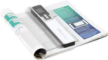 IRIScan Book 5 White skener, A4, přenosný,barevný, 1200 dpi , s baterií, USB, mi