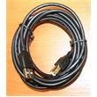 Kabel GEMBIRD USB A-B 1,8m 2.0 HQ Black, zlacené kontakty