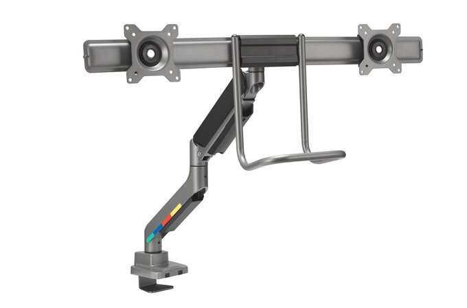 Kensington SmartFit™ Premium Heavy Duty držák na velký monitor – plynový píst, až 49", 20 kg