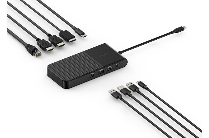 Kensington UH1500P EQ USB-C mobilní dokovací stanice s podporou 3 monitorů