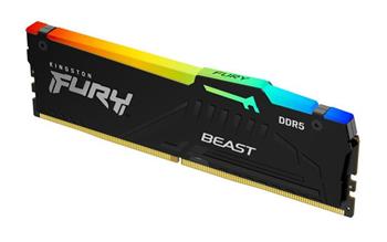 KINGSTON 16GB 5200MHz DDR5 CL40 DIMM FURY Beast RGB