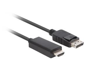 LANBERG DISPLAYPORT(M) V1.1 -&gt;HDMI(M) KABEL 5M ČERNÝ