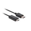 LANBERG DISPLAYPORT(M) V1.1 -&gt;HDMI(M) KABEL 5M ČERNÝ