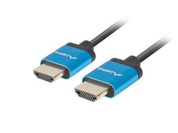 LANBERG HDMI M/M 2.0 kabel 1M 4K černý úzký
