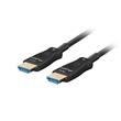 LANBERG KABEL HDMI M/M V2.1 8M OPTICKÝ ČERNÝ AOC