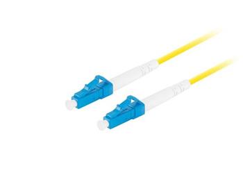 LANBERG optický patch cord SM LC/UPC-LC/UPC simplex 2m LSZH G657A1 průměr 3mm, barva žlutá
