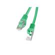 LANBERG Patch kabel CAT.6 FTP 0.5M zelený Fluke Passed