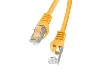 LANBERG Patch kabel cat6 FTP 1m žlutý Fluke Passed
