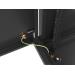 LANBERG RACK CABINET 19” WALL-MOUNT 12U/600X450 FOR SELF-ASSEMBLY WITH METAL DOOR BLACK (FLAT PACK)