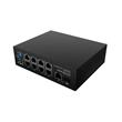 LANBERG SWITCH ILFE-8P-1GE-1S-120 LEHKÝ PRŮMYSLOVÝ POE 4XBT 4XAT SFP+ETH DIN FAST ETHERNET