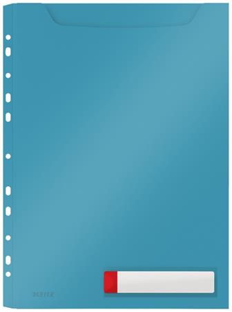LEITZ Desky velkokapacitní Cosy A4, neprůhledný PP, 3 ks, klidná modrá
