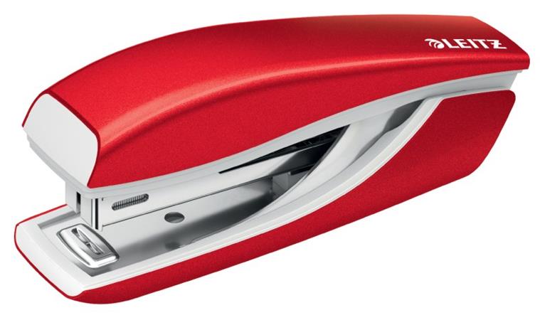 LEITZ Mini sešívačka NeXXt 5528, červená