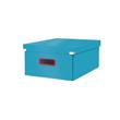 LEITZ Univerzální krabice Click&Store COSY, velikost L (A3), klidná modrá