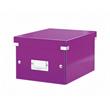 LEITZ Univerzální krabice Click&Store, velikost S (A5), purpurová