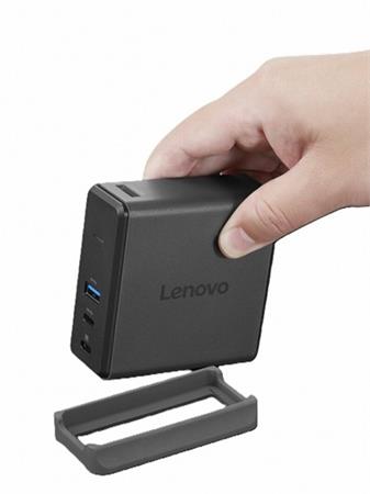 Lenovo Charging GaN Dock = přenosná USB-C dockovací stanice s výkonem do 60W