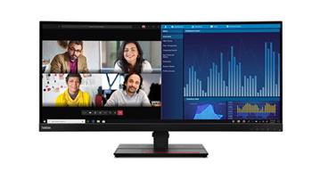 Lenovo LCD P34w-20 34,14" IPS zakřivený/3440x1440/6ms/DP/2xHDMI/3xUSB/USB-C/RJ45/Pivot/Repro/černá