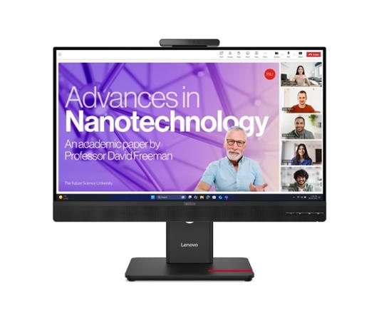 Lenovo LCD T24-4v 23,8" IPS/16:9/1920x1080/6ms/250nits/1500:1/HDMI/DP/USB/USB-C/VGA/Repro/šedá