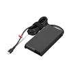 Lenovo ThinkPad Mobile Workstation 180W USB-C GaN Slim AC Adapter -EU