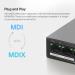 MERCUSYS MS105GP - 5portový gigabitový stolní switch s 4 porty PoE+, 5× 10/100/1000 Mb/s porty RJ45