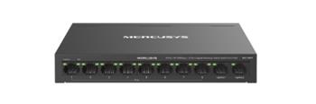 Mercusys MS110CP 8portový 10/100 Mb/s + 2portový gigabitový stolní switch s 8 porty PoE+