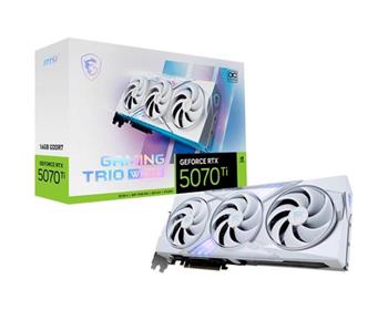 MSI GeForce RTX 5070 Ti TRIO WHITE/Gaming/16GB/GDDR7