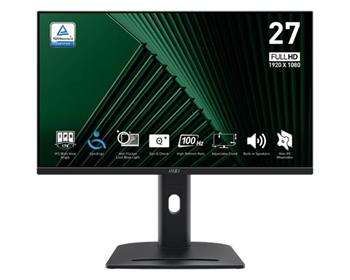 MSI monitor PRO MP275PG, 27"/1920 x 1080 (FHD)/IPS ,100Hz/1ms/HDMI/DP/D-Sub/Výšk