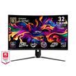 MSI MPG 321CURX QD-OLED gaming monitor 31,5" QD-OLED zakřivený/UHD/240Hz/0,03ms/2xHDMI/DP/USB-A,B,C/Výšk.nast/černá