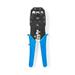 Nedis CCGB89510BU - Krimpovací kleště pro konektory CAT5 / CAT5e / CAT6 / CAT6a / RJ10 / RJ11 / RJ45, modré