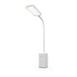 Nedis LTLR10WT - LED Stolní lampa| Stmívatelné | 1 Světelný režim | Dotykové funkce | Bílá
