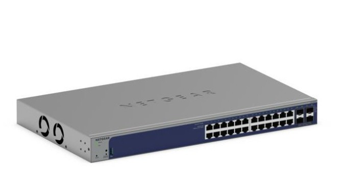 Netgear 24P GE SMART SWTH W/10G SFP+