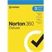 NORTON 360 DELUXE 25GB +VPN 1 uživatel pro 3 zařízení na 2 roky