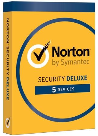 NORTON SECURITY DELUXE CZ 1 uživatel na 5 zařízení na 2 roky
