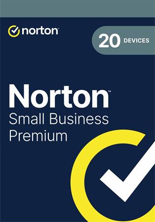 NORTON SMALL BUSINESS PREMIUM 500GB 1 uživatel pro 20 zařízení na 12 měsíců BOX