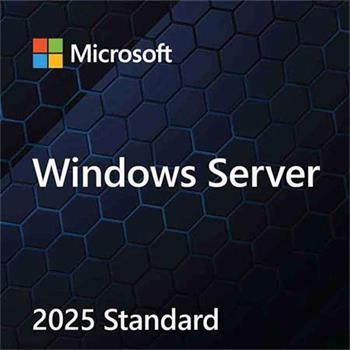 OEM Windows Server Standard 2025 64bit Eng 1pk DVD 16 Core + 5 Device CAL + zdarma 5 Device CAL