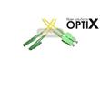 OPTIX E2000/APC-SC/APC optický patch cord 09/125 3m