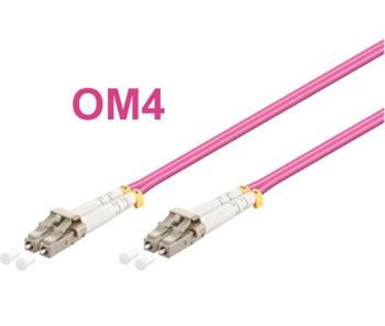 OPTIX LC-LC Optický patch cord 50/125 5m OM4 duplex