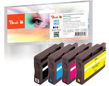 PEACH kompatibilní cartridge HP No. 932/933, Multi-Pack1x ink bk,c,m,y, 1x16/3x8,5ml