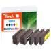 PEACH kompatibilní cartridge HP No. 953, Multi-Pack-Plus, 2x bk, 1x c,m,y; 2x24/3x10ml