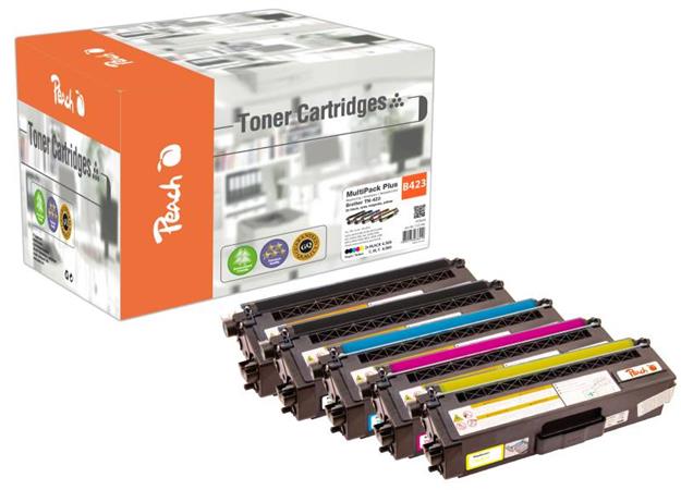 PEACH kompatibilní toner Brother TN-423 MultiPack Plus 2xbk, c, m, y