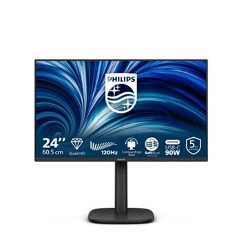 Philips LCD 24B2U3601 23,8" IPS/2560x1440@120Hz/4ms/350cd/HDMI/DP/4xUSB/USB-C dock/RJ45/Repro/Pivot/HAS/5 let