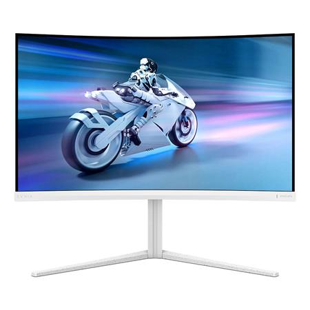 Philips LCD herní 32M2C5501 31,5" zakřivený VA/2560x1440@180Hz/0,5ms/300cd/2xHDMI/DP/HAS/VESA/Bílý